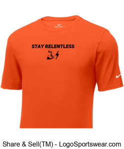 Stay Relentless T-Shirt Design Zoom