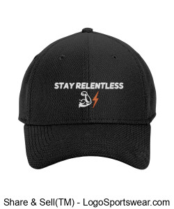 Stay Relentless Cap Design Zoom